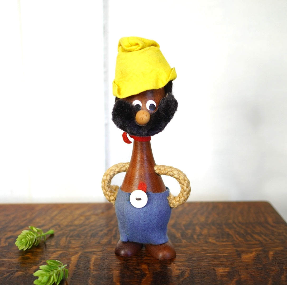 ノギンス / NOGGINS バイキング 人形 ヴィンテージ 北欧雑貨 小物 木製