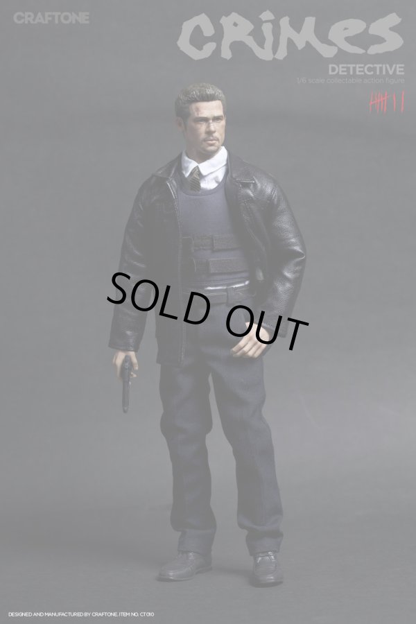 CRAFTONE 1/6 CRIMES - Detective セブン ブラッド・ピット似