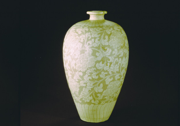 白釉剔花梅瓶- 河南博物院