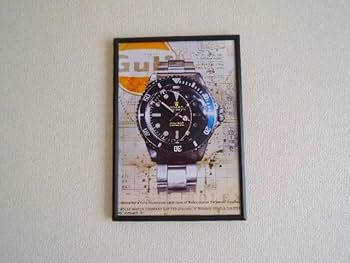 Amazon.co.jp: A4 額付き ポスター Gulf ロレックスアート