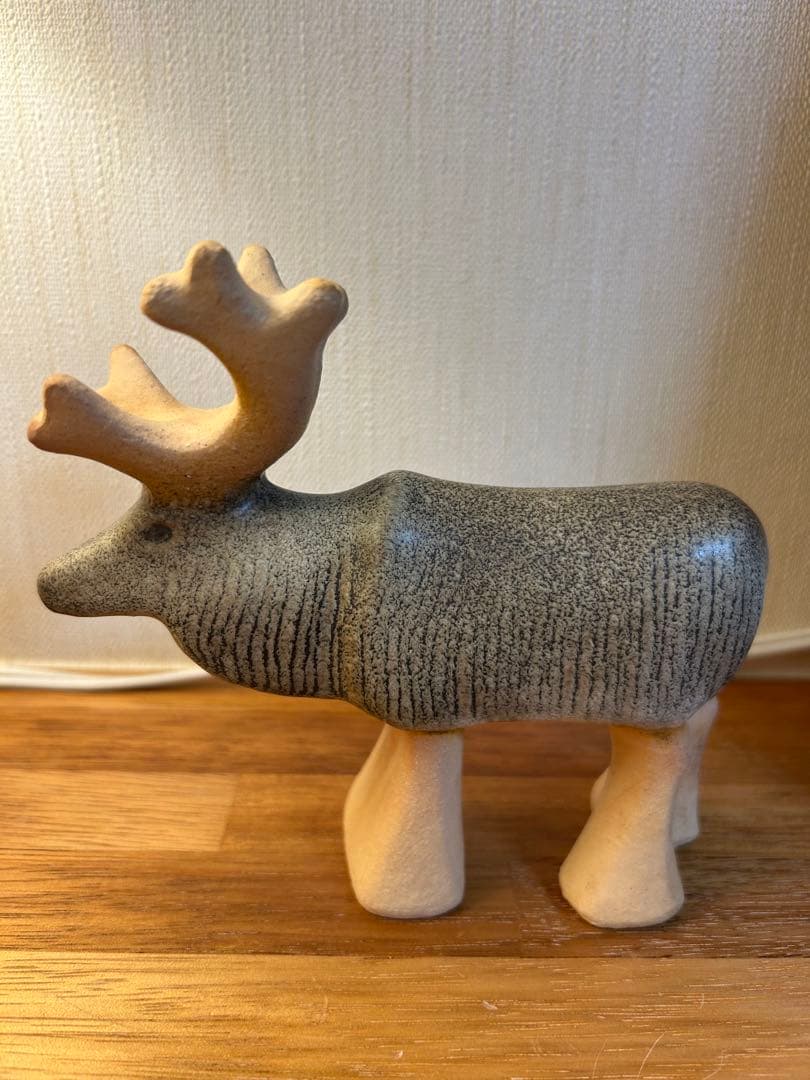 LISA LARSON リサラーソン ミニスカンセン トナカイ 置物 北欧 楽天市場】Larson リサラーソン Reindeer mini トナカイミニサイズ
