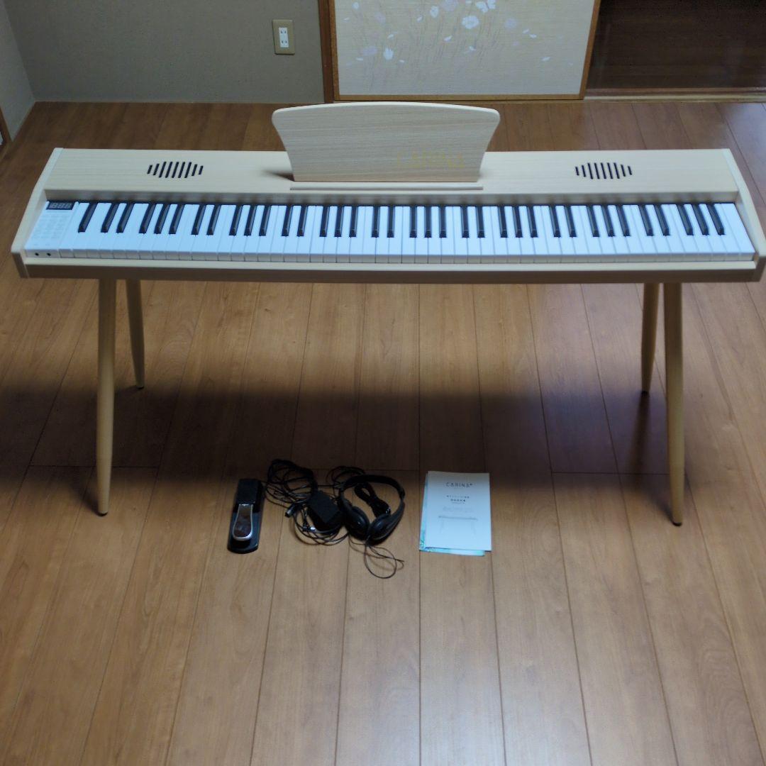 デジタルピアノ 88鍵 ライトウッド 6カラー】電子ピアノ 88鍵盤 木製 給電タイプ dream音源 MIDI対応